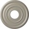 Ekena Millwork Valeriano Ceiling Medallion (Fits Canopies up to 6 1/4"), 12 1/8"OD x 3 5/8"ID x 3/4"P, Pearl White CM12VAPWS - alternate 1